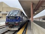 Amtrak Pacific Surfliner Train # 765 with SC-44 locomotive # 2114 in the lead